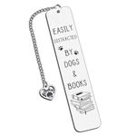 Book Marks for Reading Women, Dog Themed Gifts, Dog Lovers Gifts for Women Men, Dog Bookmark, Dog Owner Gifts, Corgi Gifts for Corgi Lovers, Dachshund Golden Retriever German Shepherd Gifts