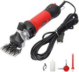 DeReliable 850Watts Professional Hair Clipper Sheep Shearing Machine Sheep Clipper with 6 Speed Adjustment, Multicolor