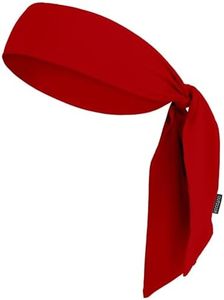 OutdoorEssentials Tie Headband for Women and Men - Tennis Headband for Women, Sweat Band for Workout, Head Tie for Running, Football, Basketball, Athletics