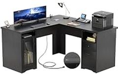 Unikito L Shaped Office Desk with D