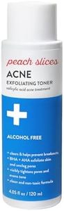 Peach Slices - Acne Exfoliating Toner (4.05 oz) - 2% Salicylic Acid Acne Treatment - Clear & Prevent Breakouts - Lactic & Glycolic Acid - Cucumber - Vegan, Cruelty Free, Korean Skin Care & Beauty