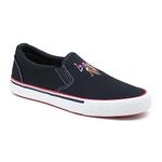 U.S. Polo Assn. SKYE Men's BLACK Slip On Sneakers-(UK/7) (US/8) (2FD23307Z01)