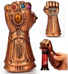 Creative Infinite War Thanos Gloves Fist Opener Beer Bottle Openers Cool Beer Cola Wine Cap Opener Gift for Marvel Avengers Fans