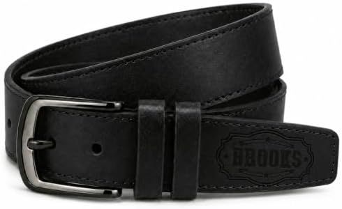 ZIPYOODU Custom Leather Belt for Men, Personalized Engraved Gifts for Men