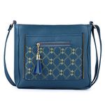 RITUPAL COLLECTION - Identify Your Look, Define Your Style ® Women's PU Shoulder Sling Handbag (Blue)