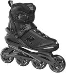 Roces Men's ICON Inline Skates, Black-Dark-Charcoal, 37