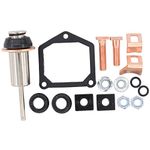 MOTOKU Starter Solenoid Rebuild Repair kit Plunger Spring Contact for Dyna Electra Glide Fatboy Heritage Softail Springer Road King Big Twin Sportster 1200 883