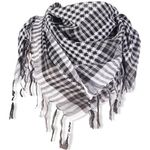 testlili Desert Shemagh Scarf effiyeh Scarf Men,Palestine Arafat Scarf Stylish & versatile fashion scarf for Men & Women of All Ages