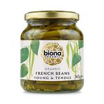 Biona Organic Jarred French Beans 340g (Pack of 6)
