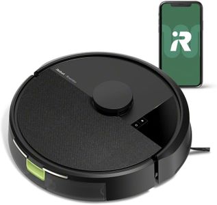 iRobot Roomba 105 Vac Robot Vacuum - Easy to use, Intense Power-Lifting Suction, LiDAR Navigation, Multi-Surface Cleaning, Cleans in Neat Rows, Self-Charging
