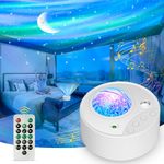 ibell Galaxy Projector Northern Lights Aurora Projector, 14 Colors Star Projector Sensory Lights with White Noise/Timer, Night Light Projector for Bedroom Galaxy Light Projector for Kids Adult Gifts