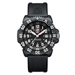 Luminox Navy Seal XS.3581.EY Mens Watch 45mm - Military Dive Watch in Black Date Function Chronograph 200m Water Resistant