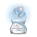 The Bradford Exchanage The Love Between A Father And Daughter' Musical Glitter Globe The from a Father to his loving Daughter