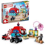 LEGO Marvel Team Spidey's Mobile Headquarters 10791 Building Set - Featuring Miles Morales and Black Panther Minifigures, Spidey and His Amazing Friends Series, for Boys, Girls, and Kids Ages 4+