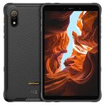 Ulefone ARMOR PAD 8'' Rugged Tablet Phone, IP68/IP69K Waterproof Android 12 HD+, 7650mAh Battery, Helio G25 4GB+64GB, Dual SIM 4G LTE(3 Card Slot), 13MP+5MP Camera, GPS WIFI Bluetooth Fingerprint