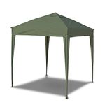 SANHENG Pop Up Gazebo, Pop Up Tent Heavy Duty, Fully Waterproof, All Weather Gazebo ideal for Outdoor Party Camping (3x3m no sides,Green)