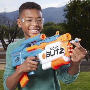 Nerf Elite 2.0 Motoblitz Blaster – Motorized Dart Gun