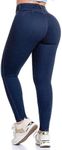 LATY Rose CS3003 Pantalones Colombianos Levanta cola | Butt Lifting Jeans | High Waisted Jeans for Women | Colombian Jeans, Petrolium Blue, 11