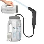 Portable Electric Handheld Bidet Sprayer, Rechargeable, 2.5L Water Tank, 800mAh Battery, Portable, for Personal Hygiene & Postpartum Care