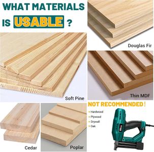 NEU MASTER Electric Brad Nailer & Staple Gun – DIY Upholstery, Woodworking