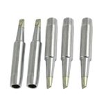 sourcing map Replacing 3mm Chisel Width Soldering Iron Tip 900M-T-3.2D 5pcs