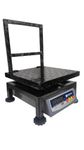 KiloMaxx KM-29, 100Kg Electronic Weighing Machine/Weighing Scale With Double Ultra Bright Green Display For Shop Industrial Uses Factories Corn (12 * 12 inches, MS)