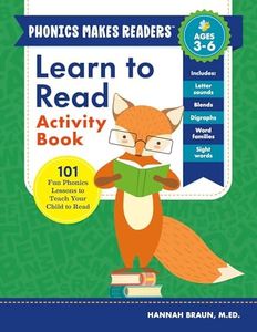 Learn to Read Activity Book: 101 Fun Phonics Lessons to Teach Your Child to Read