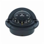 F-83 Ritchie Navigation Voyager Compass 3-Inch Dial with Flush Mount (Black)