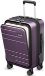 LUGGEX Carry On Luggage with Laptop