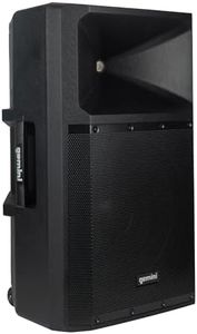 Gemini Sound GSP-2200: Elite 2200W 15" Active DJ PA Speaker with Bluetooth Stereo, Integrated 3-Channel Mixer, and Durable Design – Ideal for Music Hobbyists and Part-Time DJs