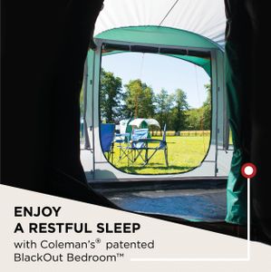 Coleman Oak Canyon 4-Person Tent – Spacious Family Camping Shelter