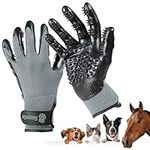 H HANDSON Pet Grooming Gloves - Pat