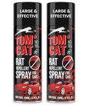 Shadow Securitronics Tom Cat No Entry Rat Rodent Repellent Spray for Cars | Eco Friendly Insect Repellent for Mice | Multipurpose Repellent Spray | Non Toxic | 3 Month Protection.