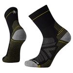 SmartWool Hike Light Cushion Mid Crew Socks, Black, Large