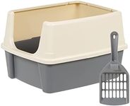 Amazon Basics Large Cat Litter Box 