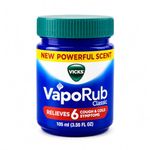 Vicks Vaporub Relief From Cold, Cough, Blocked Nose, Headache, Body ache, Muscular stiffness and Breathing difficulty, 105ml