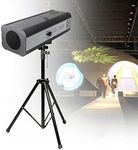 LED Follow Spot Light, LED Spotlight Manual Control Stage Spotlight Stand Adjustable Aperture, DJ Wash Light Follow Focused Light 200W Led Light Follow Spot Beam Light for Party Disco Wedding Show