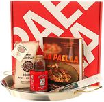 La Paella Kit with 14-Inch Stainless Steel Pan in Gift Box