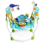 Bright Starts Disney Baby Finding Nemo Sea of Activities Baby Activity Center Jumper with Interactive Toys, Lights, Songs & Sounds, 6-12 Months (Blue)