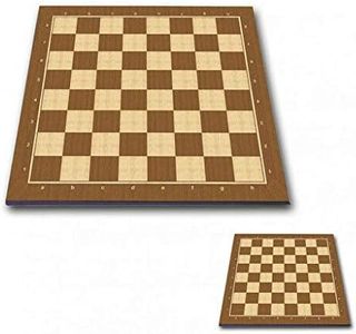 Professional Tournament Chess Board 5P Brown - 2" / 50 mm Field - 20" Size