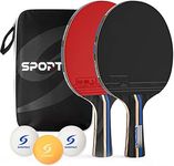 Sportout Table Tennis Bats, Portabl