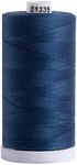 Connecting Threads 100% Cotton Thread - 1200 Yard Spool (Denim)