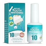 Whitening Tooth Paint, Tooth Polish Uptight White, Instant Whitening Paint for Teeth, Teeth Cleaning Serum for Tooth Polish Whitening Stain Removal, Teeth Whitening Essence White Tooth Paint