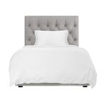 Hotel Sheets Direct Duvet Cover Bed Linen Set, 2 -Piece Set, White, Twin XL