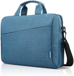 Lenovo Laptop Carrying Case T210, 15.6-Inch Laptop and Tablet, Sleek Design, Durable and Water-Repellent Fabric, Business Casual or School, GX40Q17230 Casual Toploader - Blue