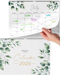 Wall Calendar 2025 - Calendar 2025 - Family Planner January to December 2025 - Large Calendar Uk 2025 - Family Calendar 2025 With Annual Calendar Planning - Monthly Calendar 2025 Uk