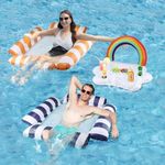 Pool Floats Adult - 2 Packs Inflata