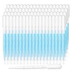 300 Pcs 3ML Plastic Transfer Pipette Disposable Dropper Disposable Plastic Transfer Pipettes Washable Pasteur Pipettes Measuring Pipettors Disposable Dropper for Mixing Acrylic Paints and Lab
