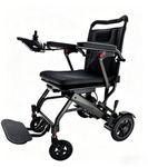 Electric Wheelchair for Adults with Ergonomic Seat, Lightweight Foldable Electric Wheelchair Support 350 lbs with 12Ah Battery & 500W Motors,15 Miles All-Terrain Portable Power Wheelchair (Amp Hours, 10)