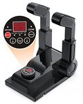 FORLIM Shoe Dryer Adjustable Temperature with 24-Hour Delay Timer, Portable Glove Dryer and Boot Warmer, Automatic Shut-Off Timer, Foldable Design, Smart Panel (Black)